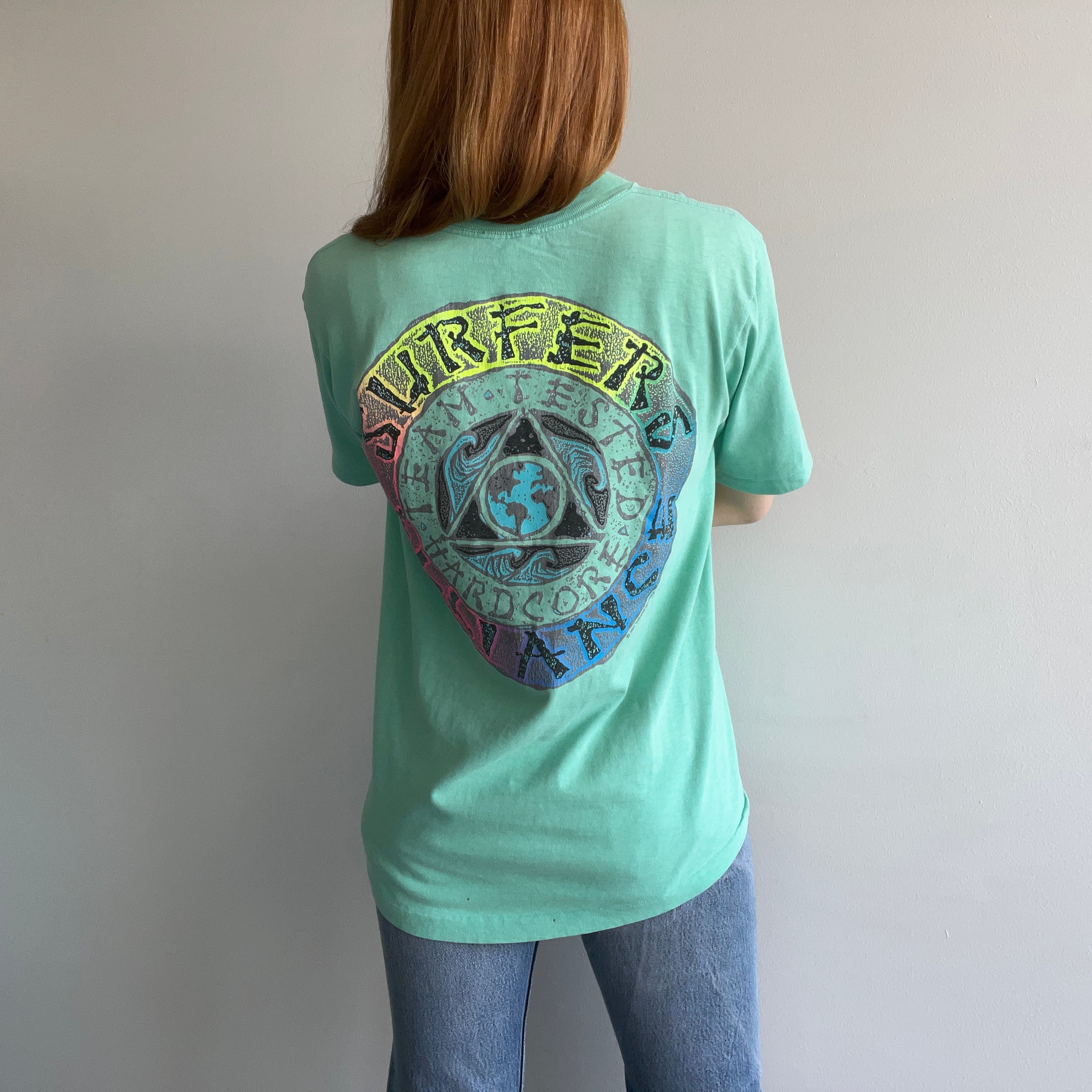 1989 Surfers Alliance Front and Back T-Shirt - YESSSS