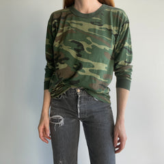 1980s Camo Long Sleeve Shirt