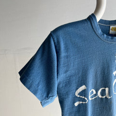 1970s The Sea Gull Motel - Wildwood, NJ - Rolled Neck Cotton T-Shirt by Russell