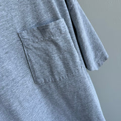 1980s FOTL Gray Pocket T-Shirt (XXXL tagged)