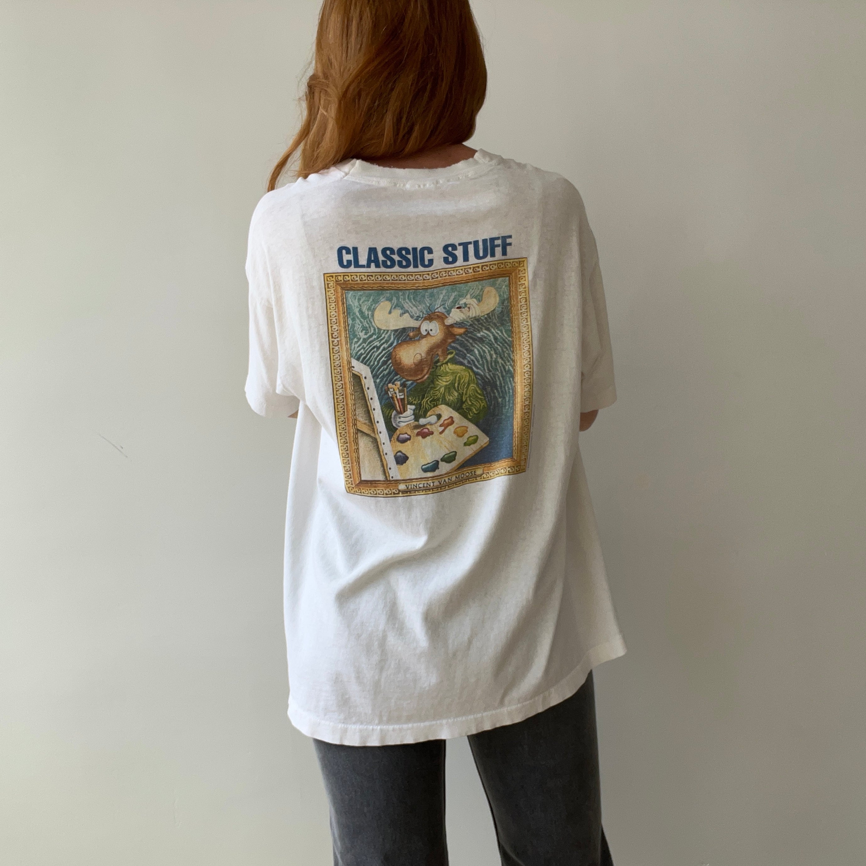 1990s Rocky And Bullwinkle T-Shirt - Who Remembers??