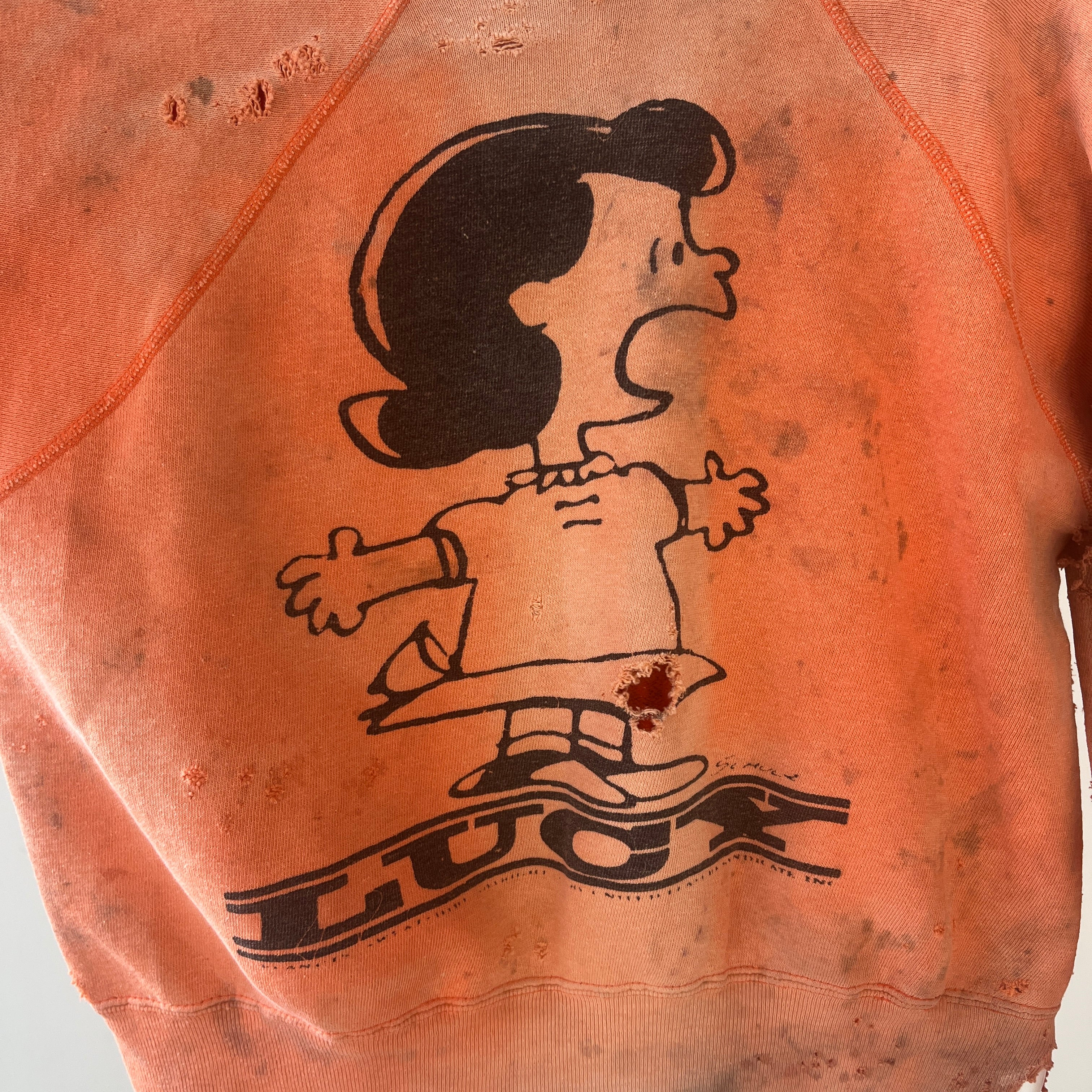 RAFFLE: PLEASE SEE NOTES BEFORE PURCHASING 1969 Mayo Spruce Lucy Sweatshirt