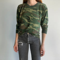 1980s Camo Long Sleeve Shirt