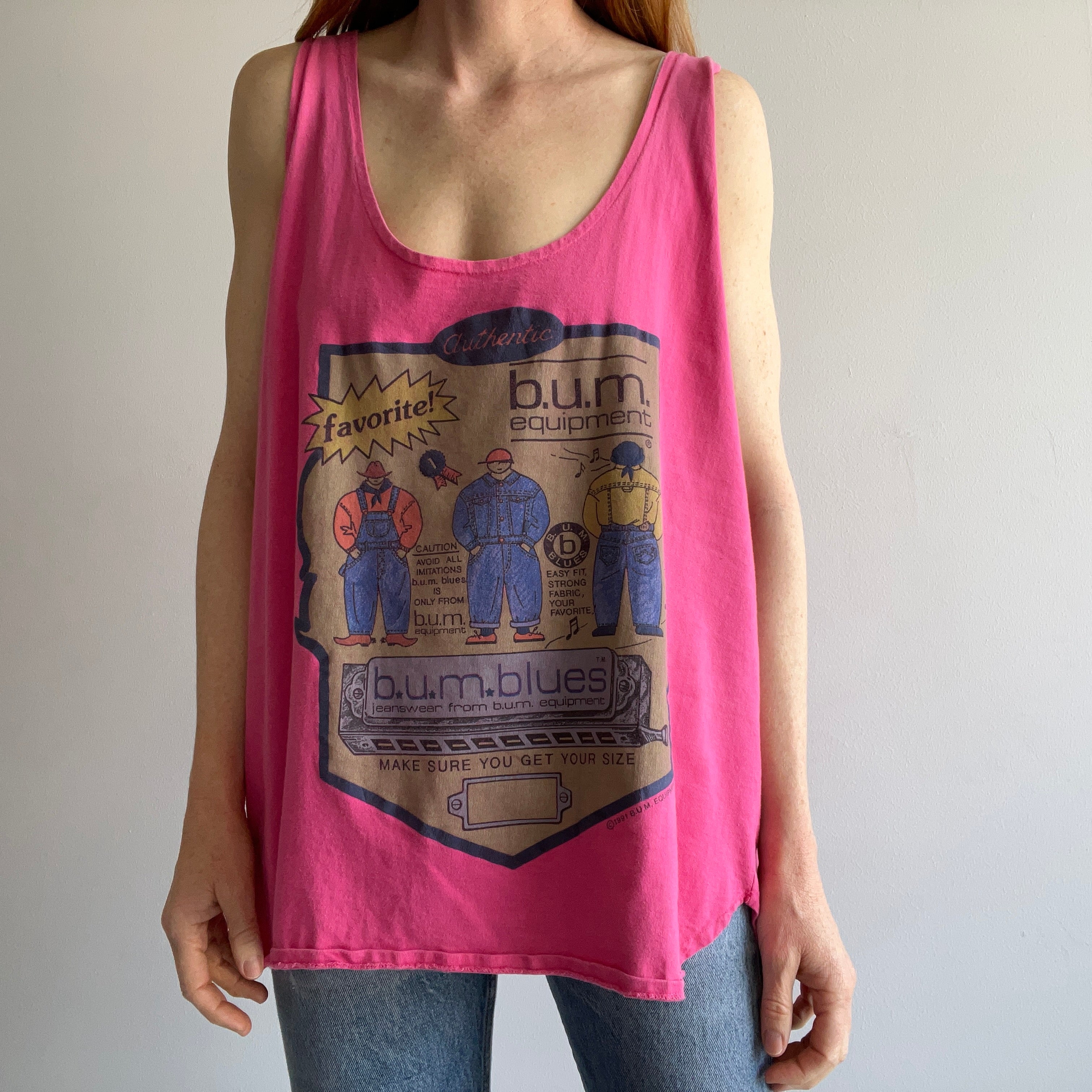 Pink Tank Top – Vintage Fabrik