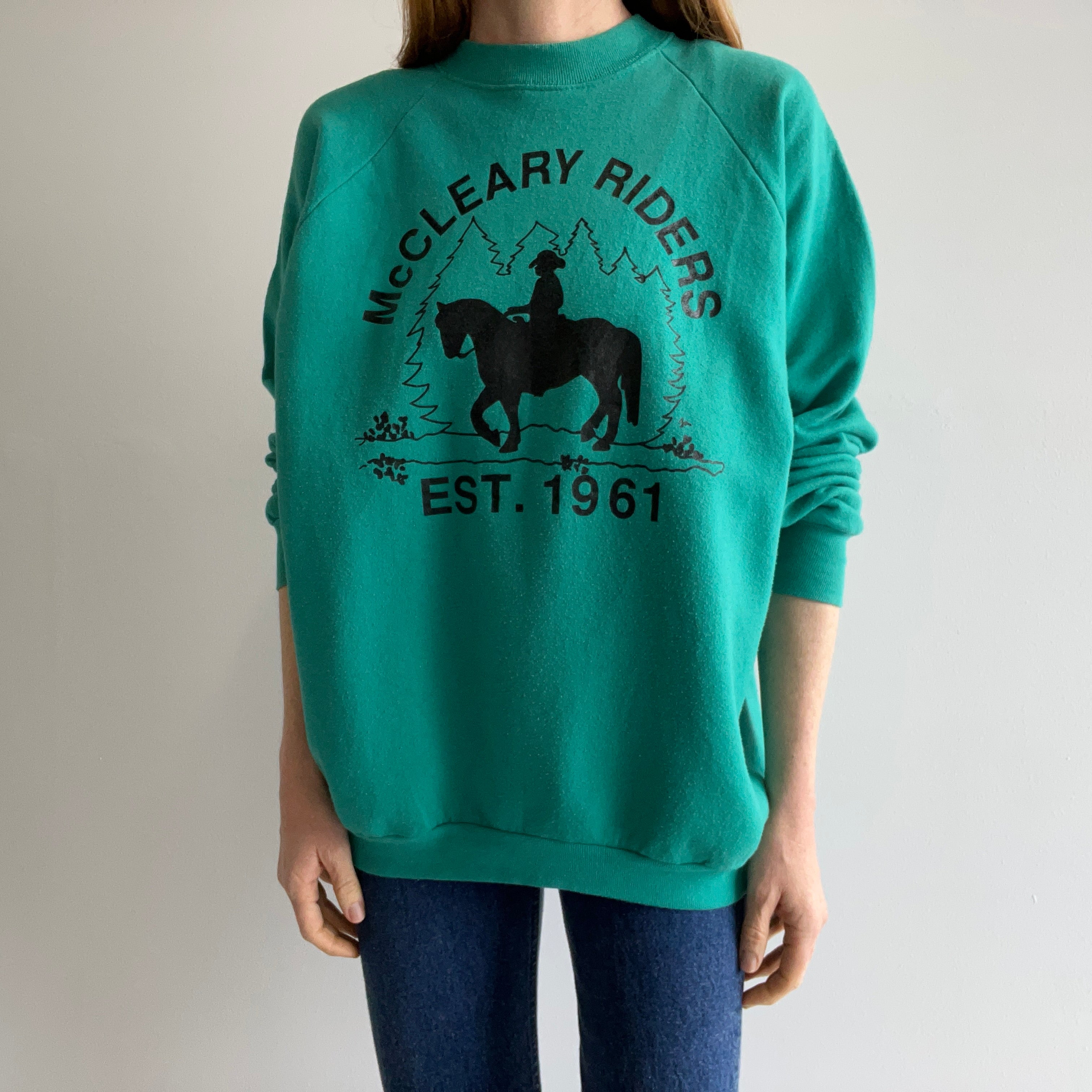 1980s McCleary Riders Sweatshirt