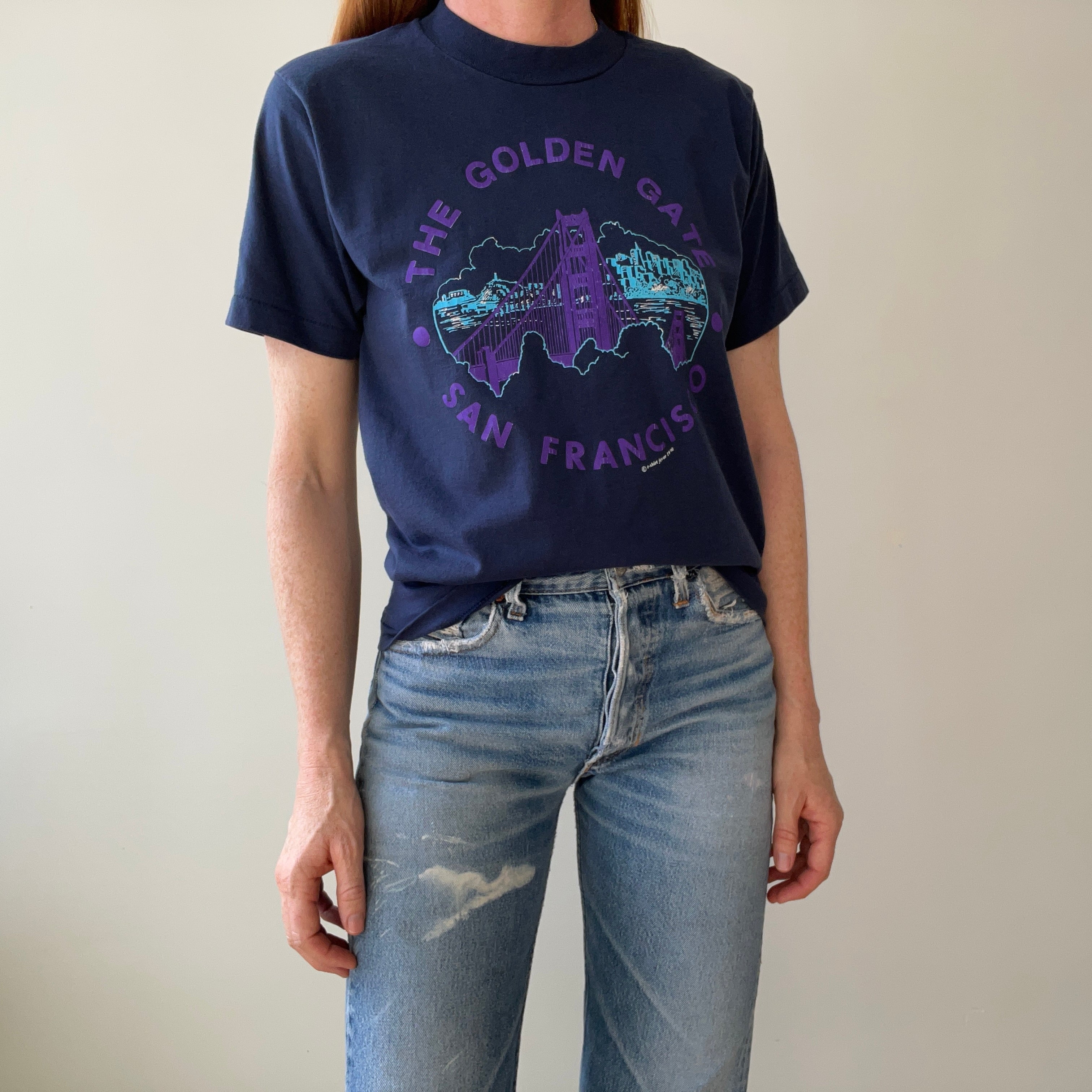 1990 Golden Gate Bridge San Francisco T Shirt