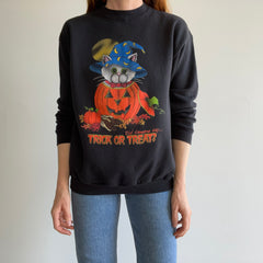 1990s Halloween Cat Sweatshirt - Oh My!