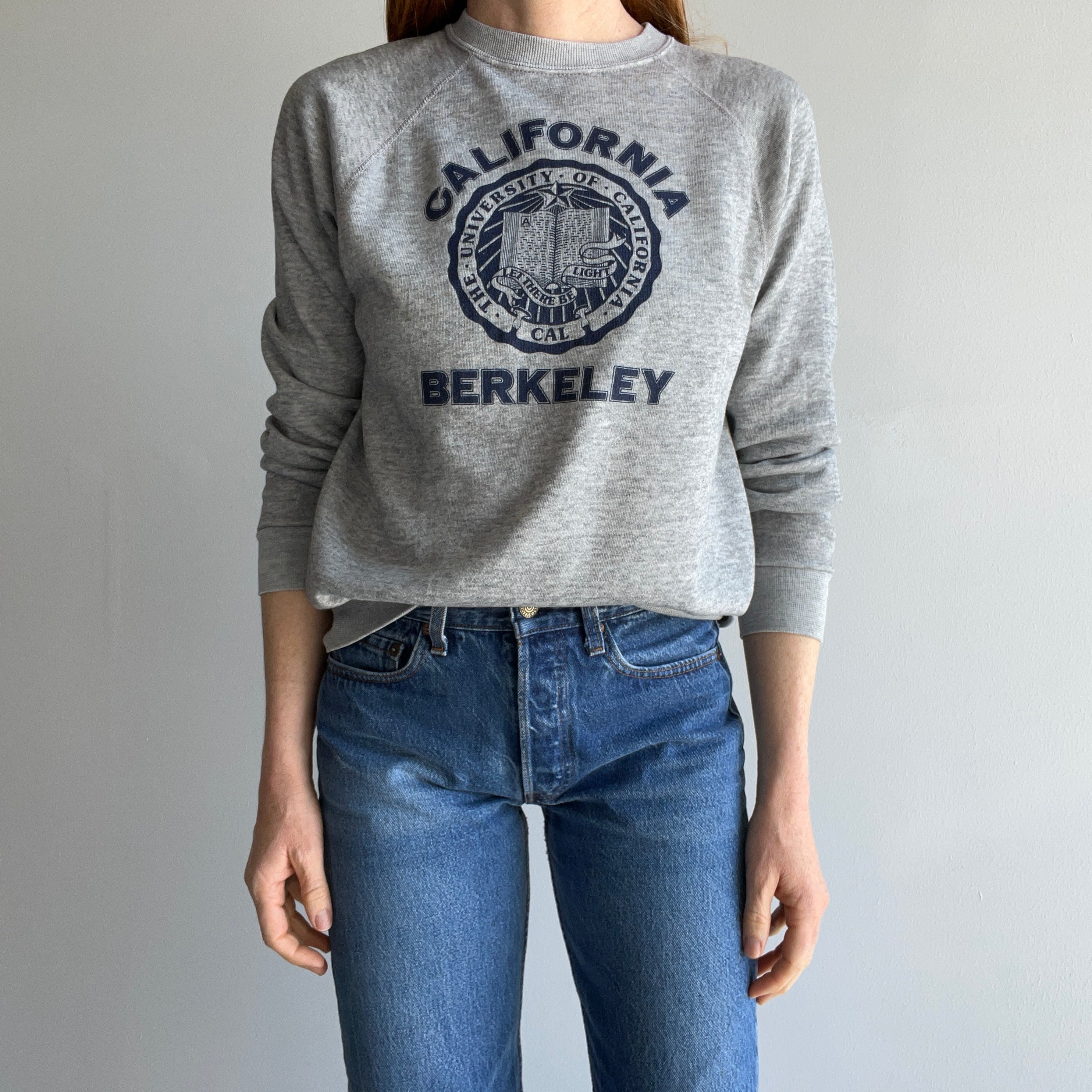 1980s UC Berkley Thinned Out Sweatshirt