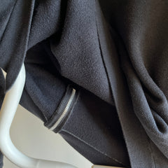 1980s Blank Black Hoodie - So Soft and So Good