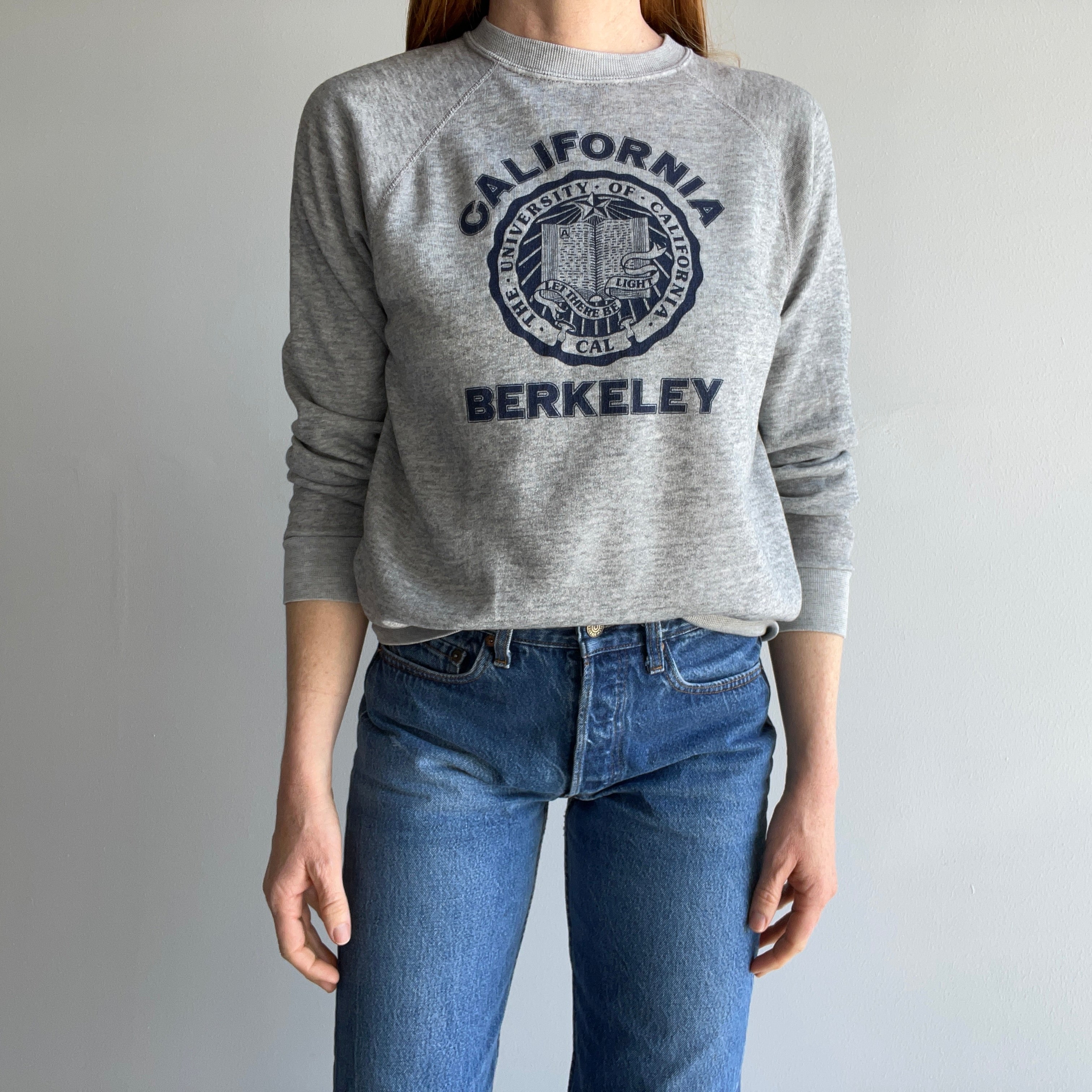 1980s UC Berkley Thinned Out Sweatshirt