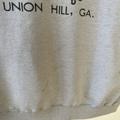 1980s I'd Rather Be In Union Hill, GA. Sweatshirt