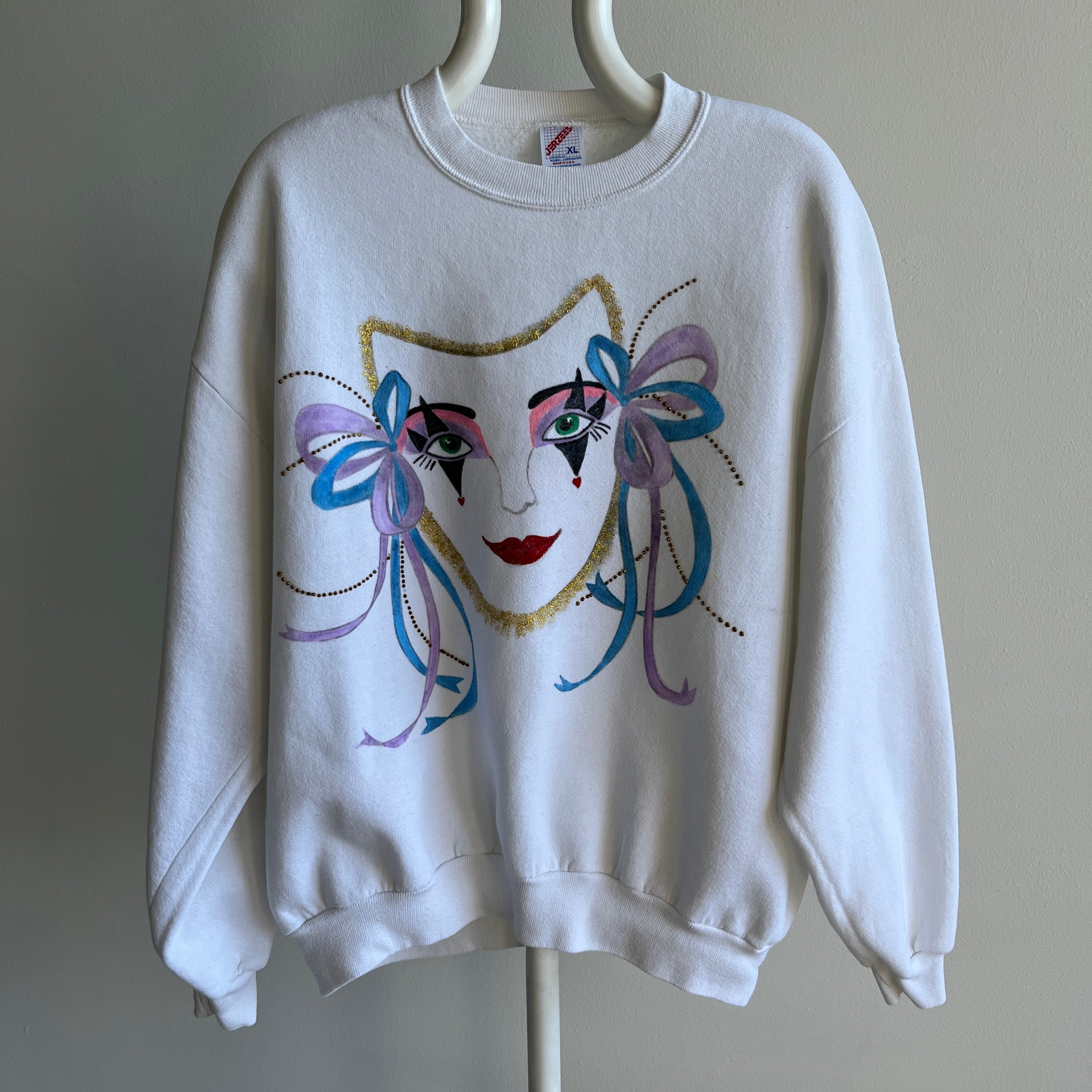 1980s DIY Masquerade Sweatshirt - WOW