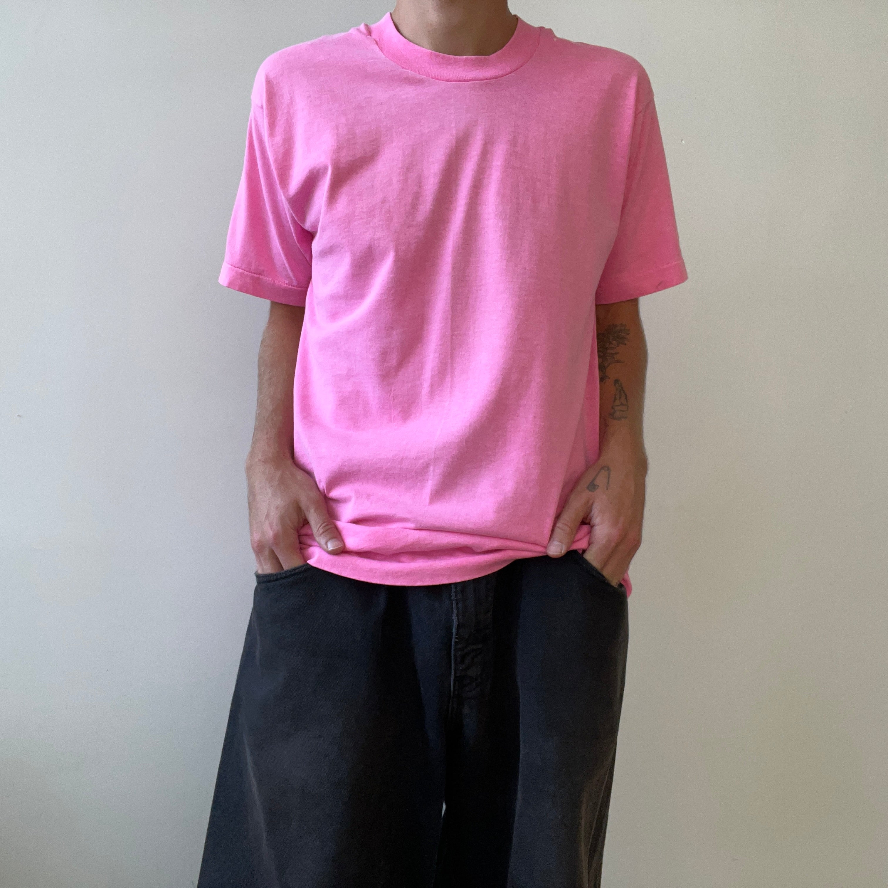1980s/90s Blank Pink T Shirt