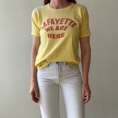 1970s Lafayette We Are Here T-Shirt