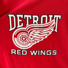 1980s Detroit Red Wings Hockey T Shirt