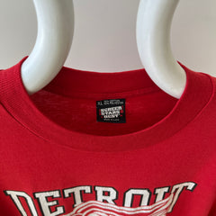 1980s Detroit Red Wings Hockey T Shirt