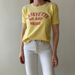 1970s Lafayette We Are Here T-Shirt