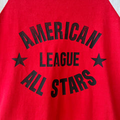 1970s American League All Stars T Shirt - With a Backside Too!
