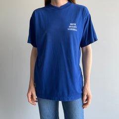 1980s Drink Quality Madeira - Leacocks Madeira Front and Back T-Shirt (Side Seams)