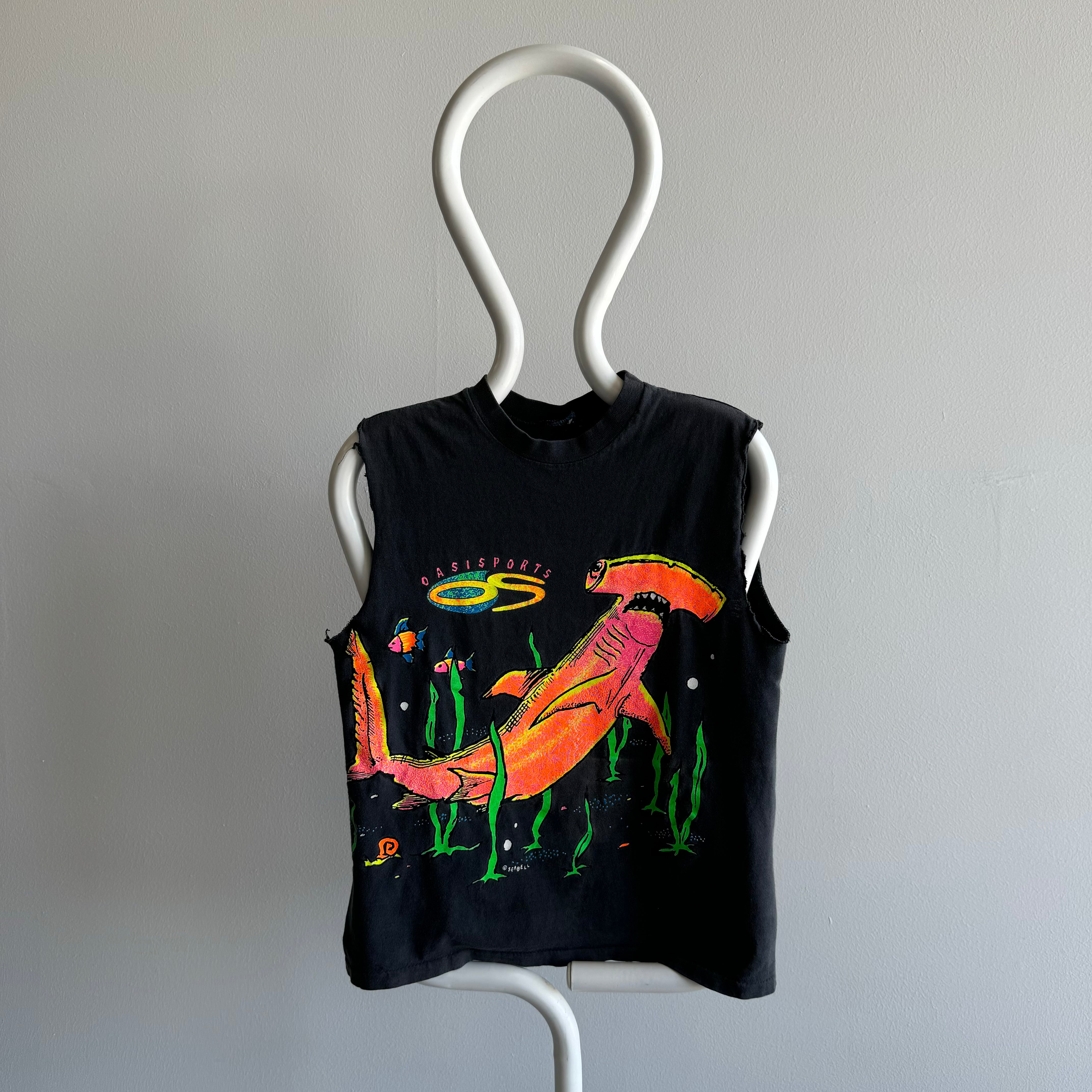 1980s Hammerhead Wrap Around DIY Tank Top - !!!!