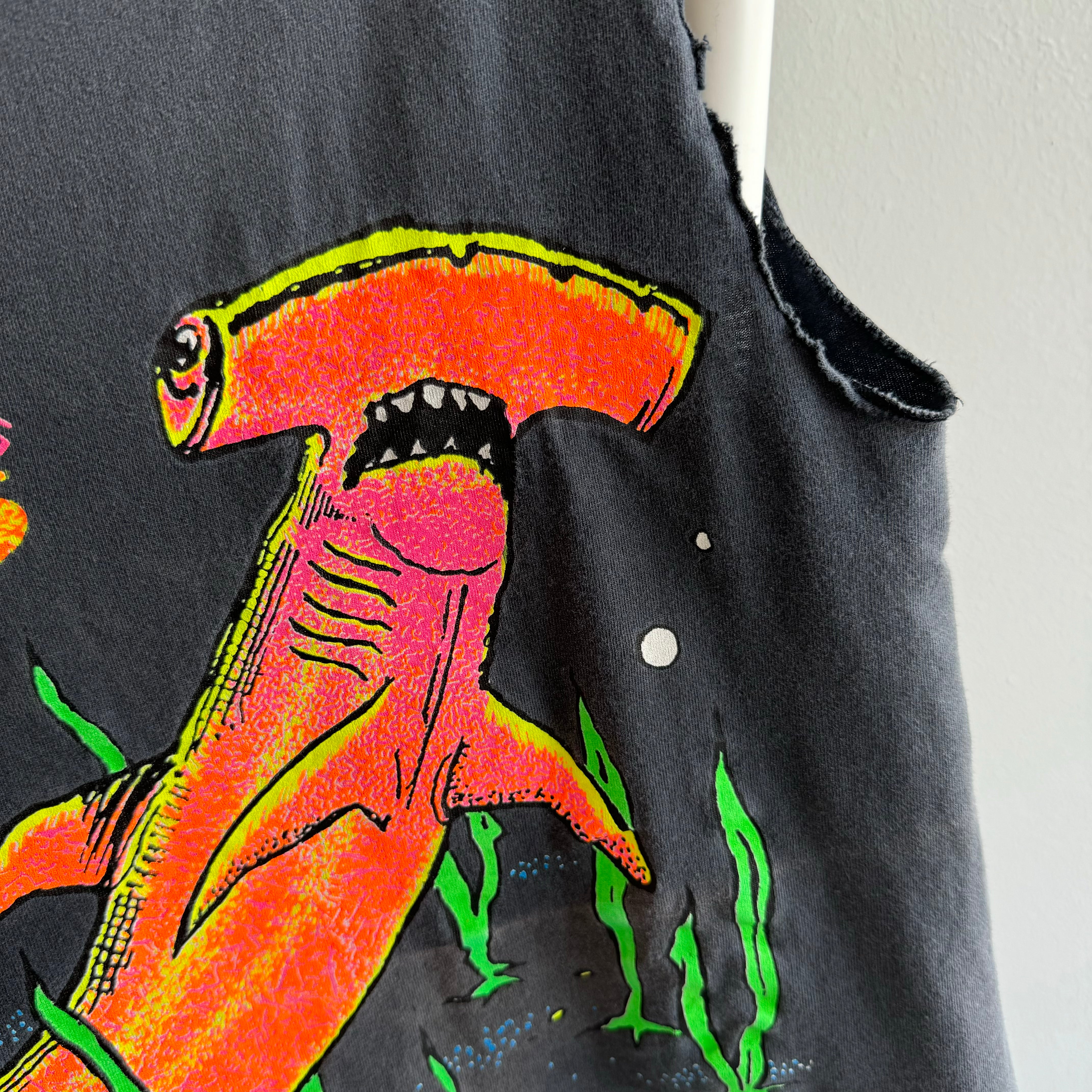 1980s Hammerhead Wrap Around DIY Tank Top - !!!!