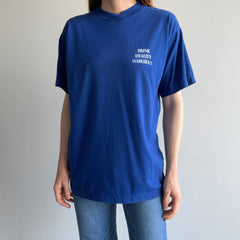 1980s Drink Quality Madeira - Leacocks Madeira Front and Back T-Shirt (Side Seams)