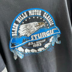 1993 Sturgis Front and Back T-Shirt - Collectible