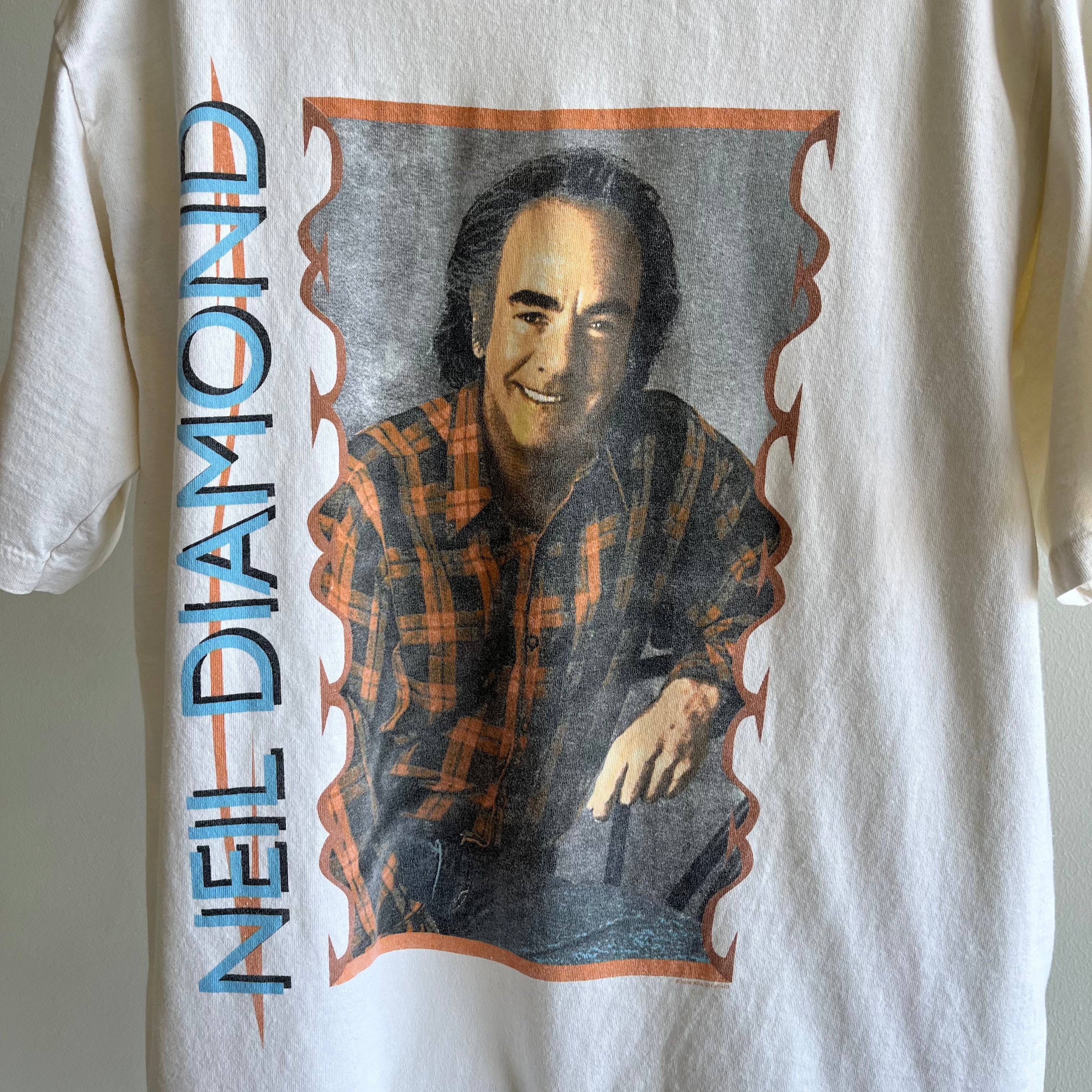 1994 Neil Diamond Front and Back T-Shirt