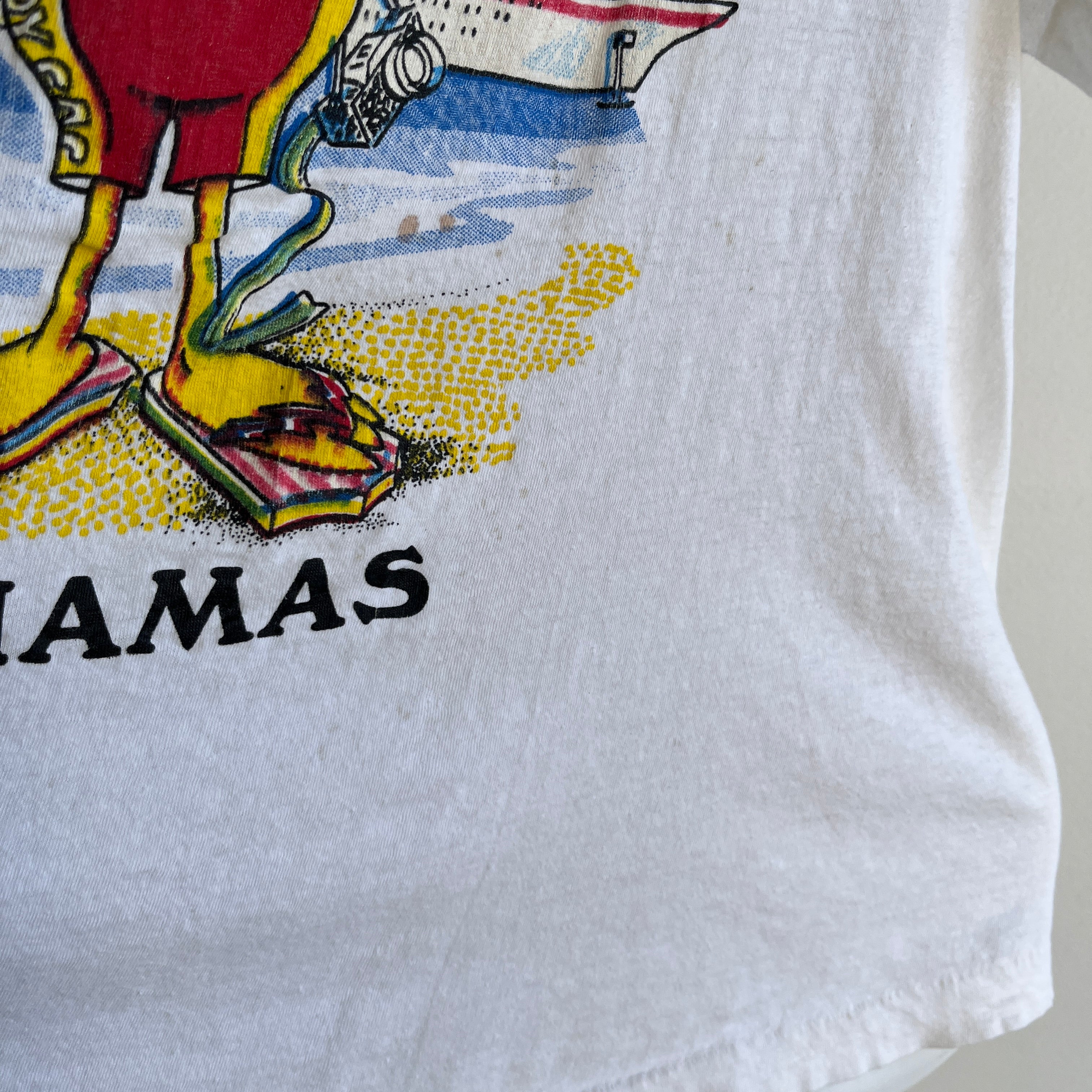 1980s Super Rad Bahamas Tourist T-Shirt !!!!