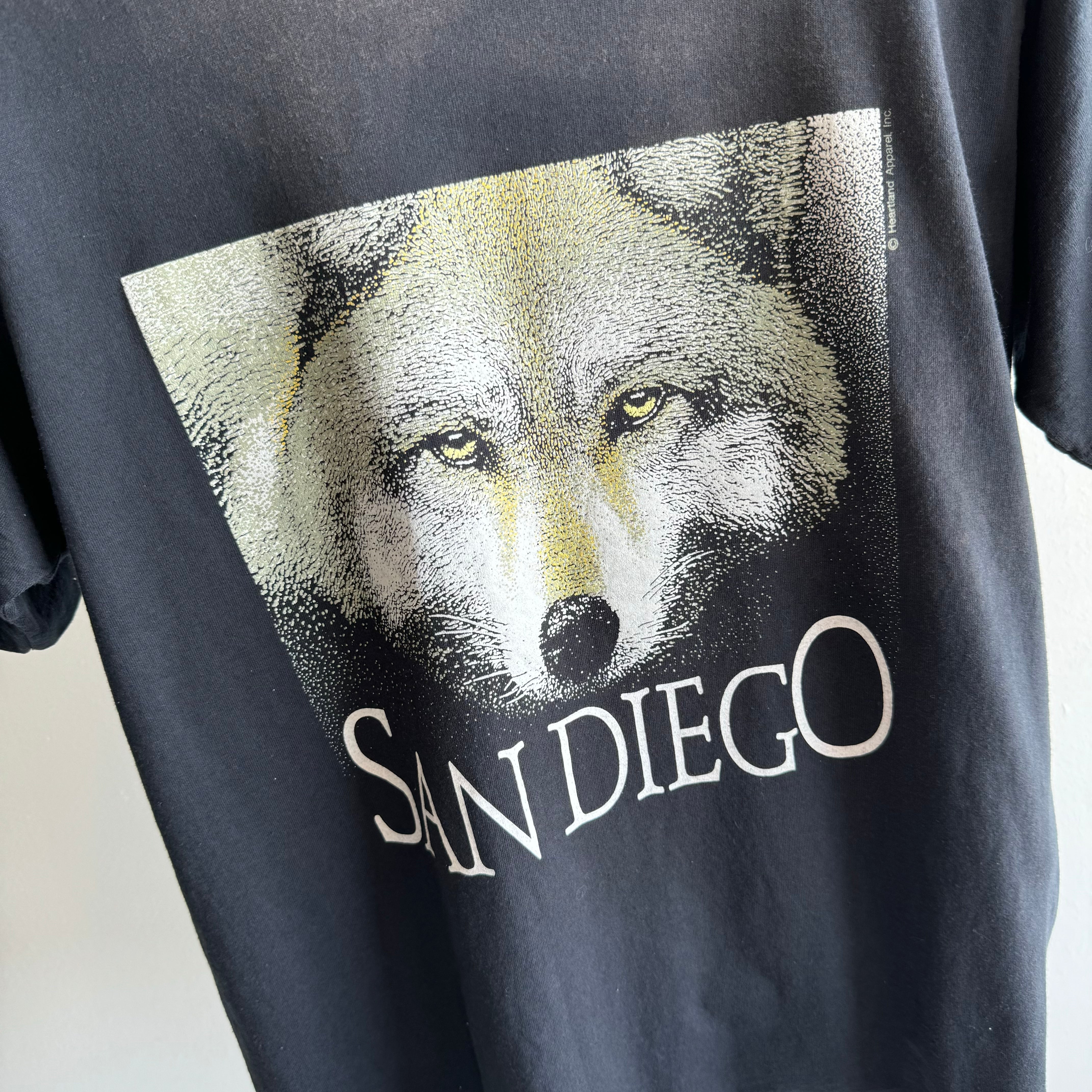 1980s San Diego Wolf Shirt - NonSequitur Tourist Alert :)