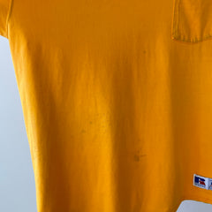 T-shirt teinté de peinture noire vierge des années 00