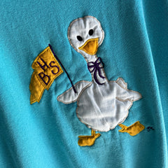 1980s BHS (Beverly Hills School? Let's Pretend) DIY Duck Sweatshirt