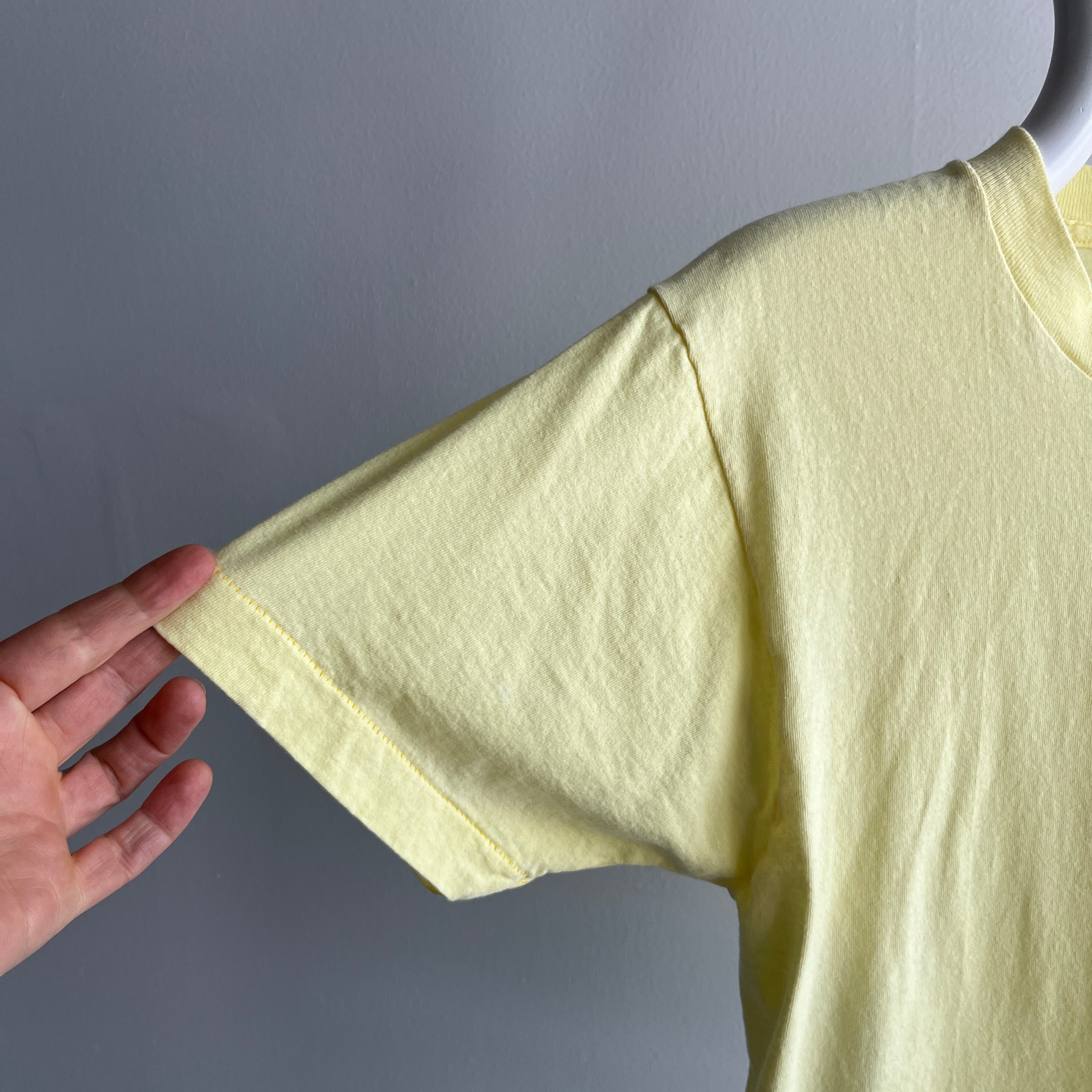 1980s Lemon Meringue FOTL Selvedge Pocket T-Shirt