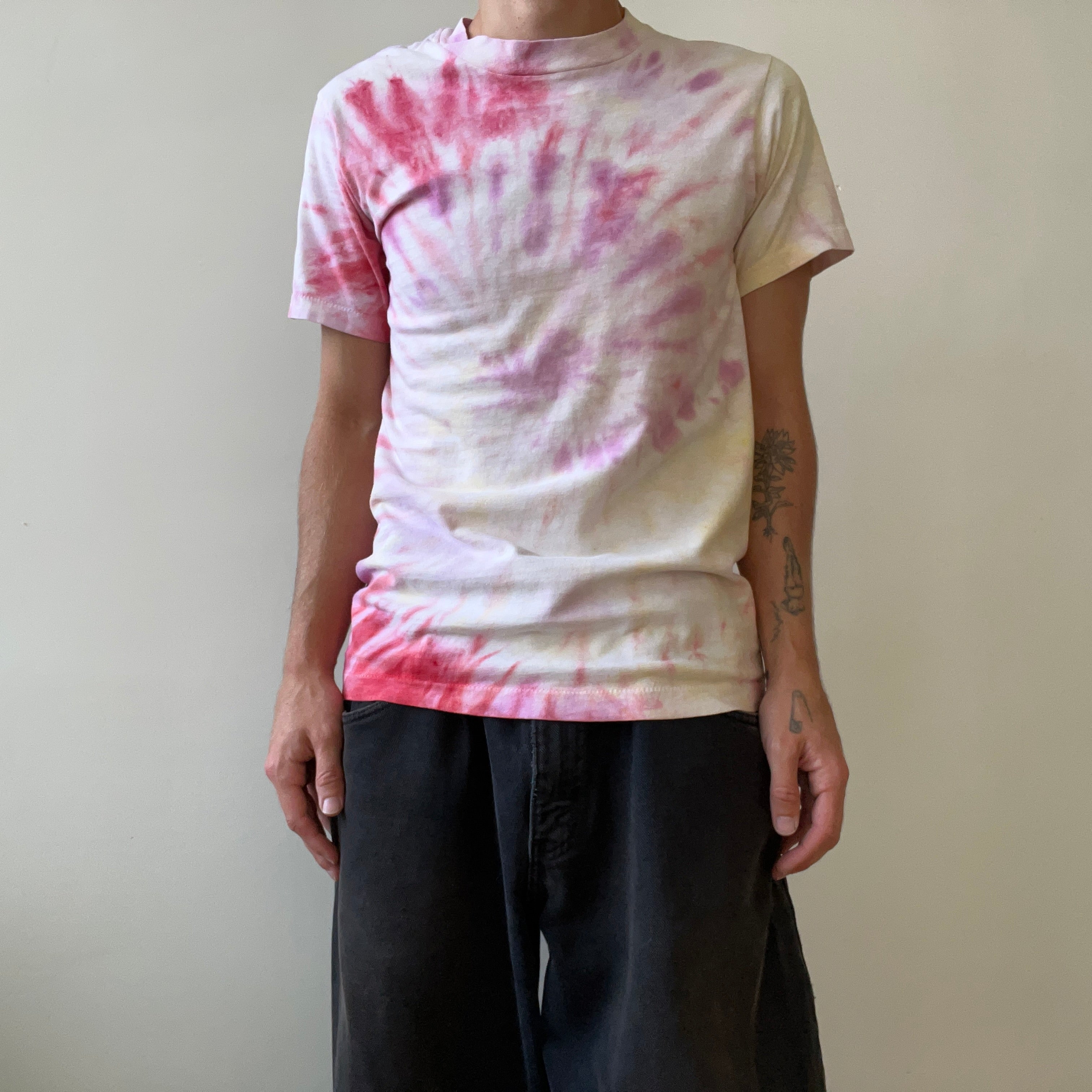 1990s Tie Dye T Shirt - Bill Blass Tag!