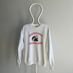 1980s University of Maryland Sweatshirt - Barely Worn