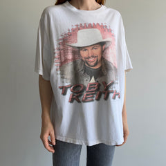 2003 Toby Keith Front and Back Thinned Out and Beat Up T-Shirt