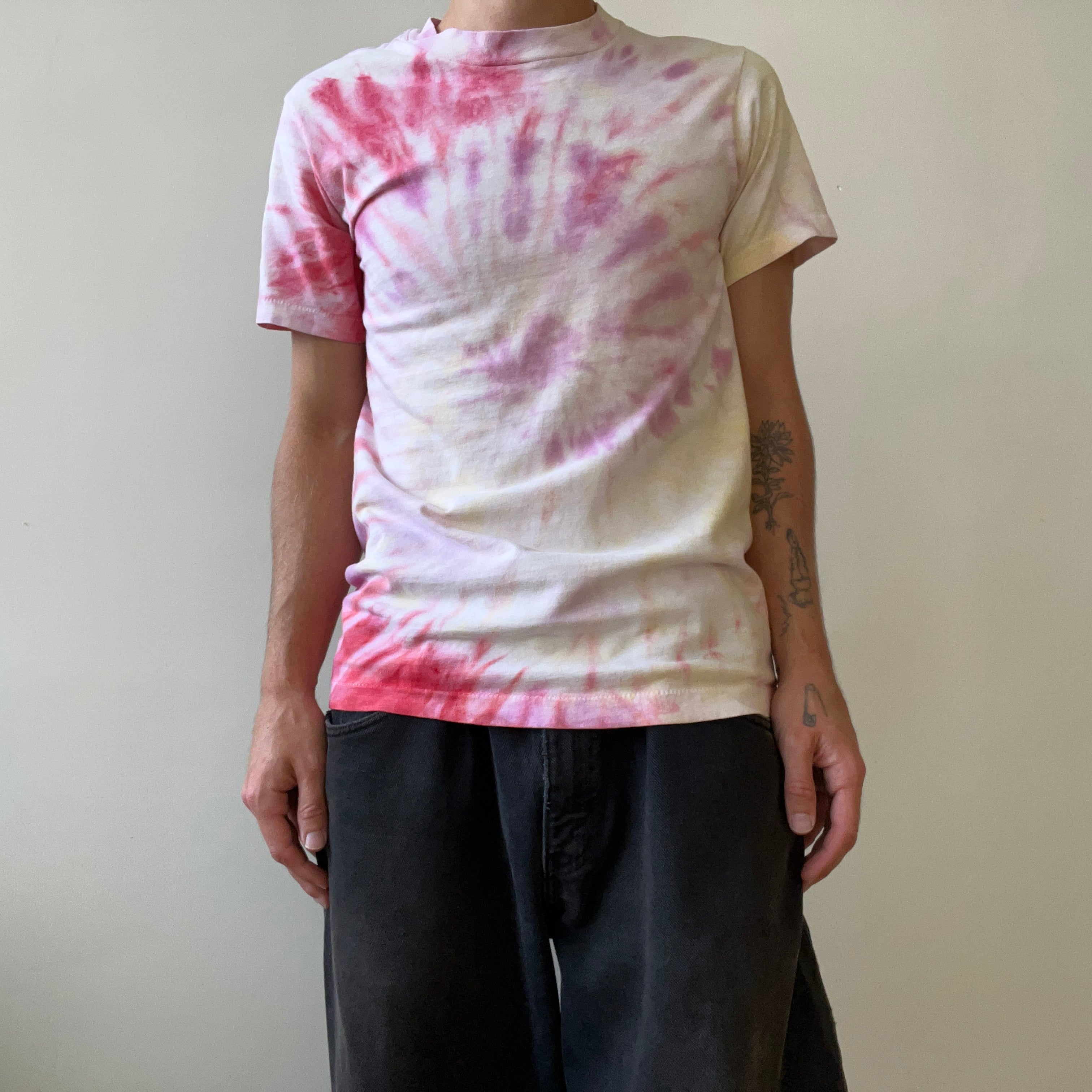 1990s Tie Dye T Shirt - Bill Blass Tag!