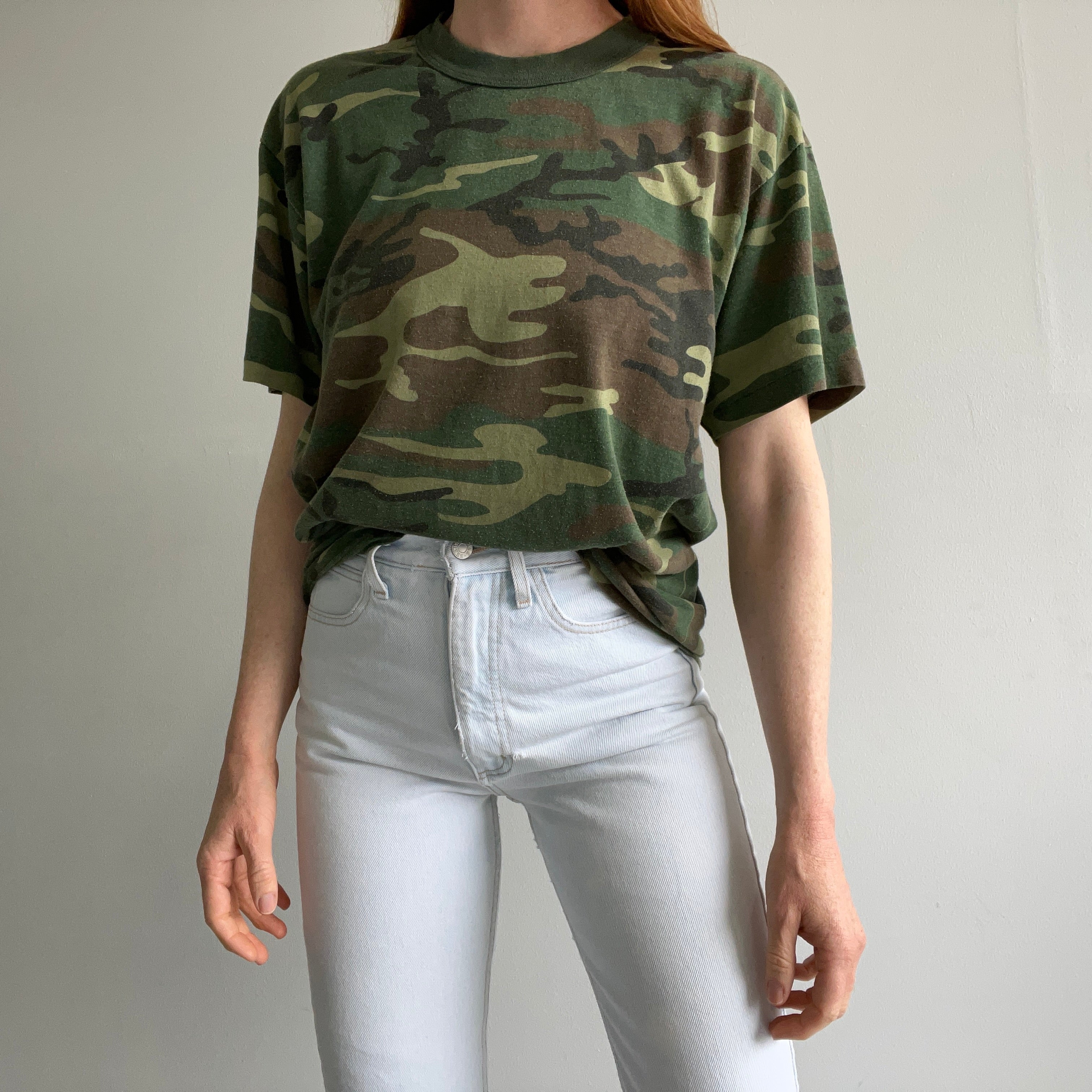 1980s Blank Camo T-Shirt