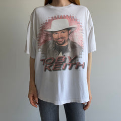 2003 Toby Keith Front and Back Thinned Out and Beat Up T-Shirt