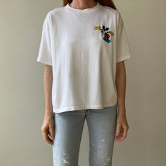 1980s Mickey Mouse Embroidered T-Shirt