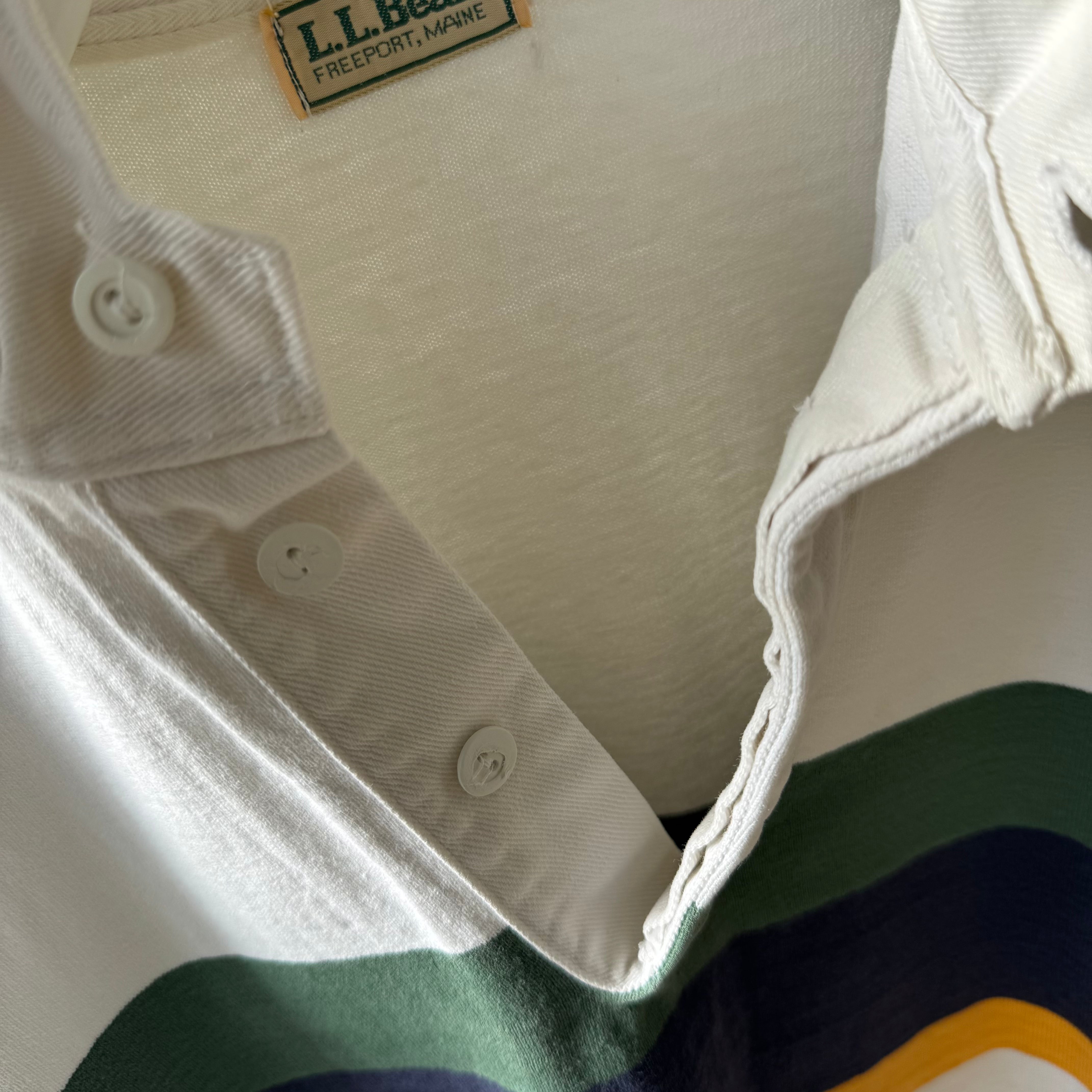 1980s L.L. Bean Heavyweight Cotton Rugby - WOAH