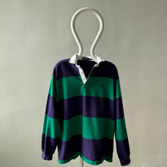 1980s Classically Awesome Ralph Lauren Medium Weight - Green and Purple