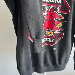 1980s Carolina Gamecocks 3D Emblem Sweatshirt - Oh My!