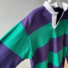 1980s Classically Awesome Ralph Lauren Medium Weight - Green and Purple