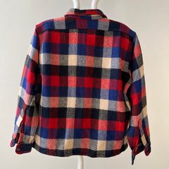 1940s/50s Plaid Wool Flannel - Single Owner