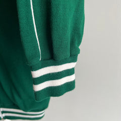 1970s Excellent Condition Hunter Green Tracksuit Zip Up - !!!!