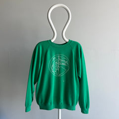 1980s Turtle School Paint Stained Sweatshirt