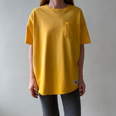 T-shirt teinté de peinture noire vierge des années 00
