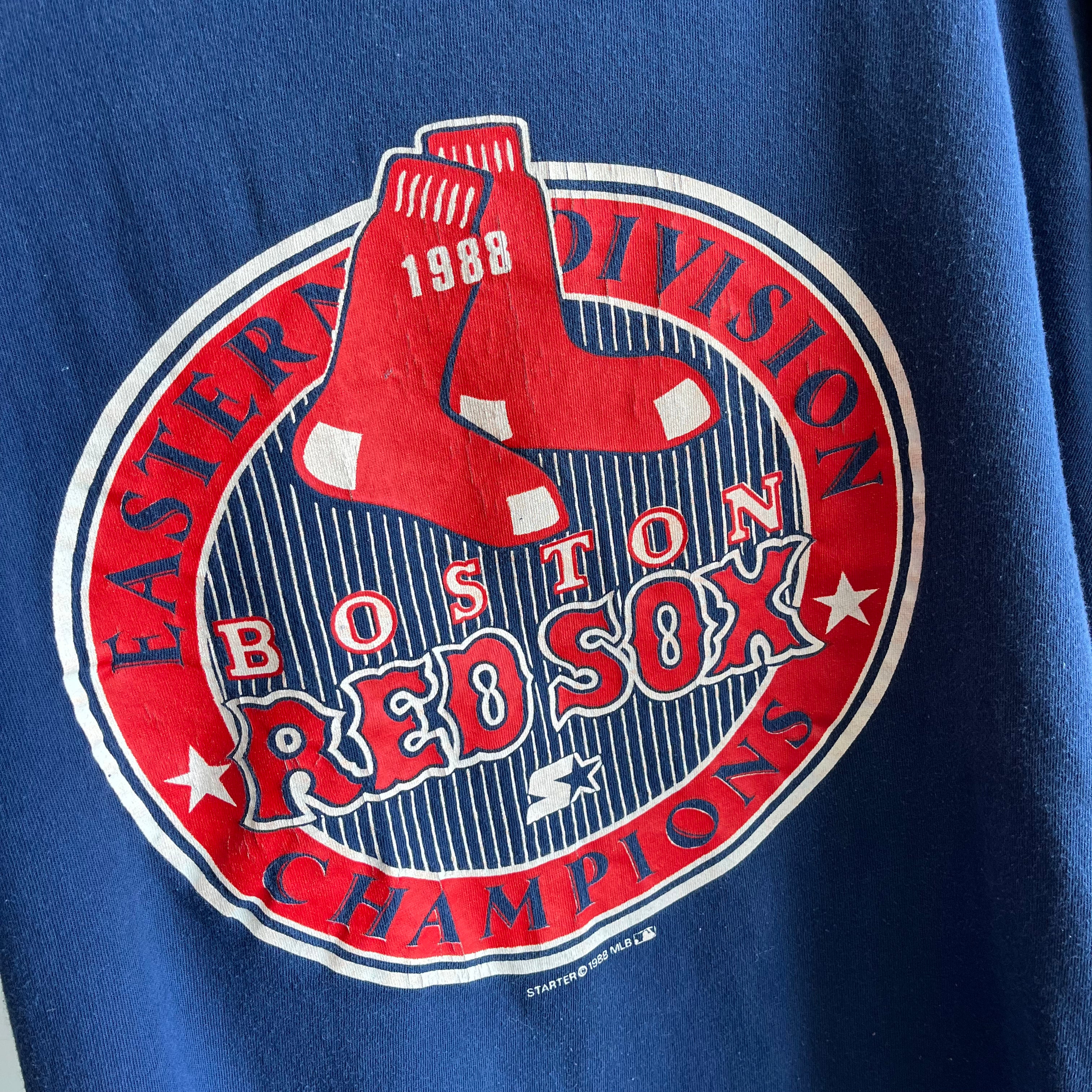 1988 Red Soxs Cotton T-Shirt by Starter - OMFG