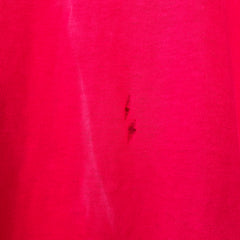 T-shirt teinté de peinture noire vierge des années 00